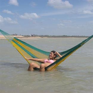 Hamaca de nylon para Piscina